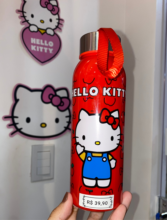 garrafa hello kitty vermelho