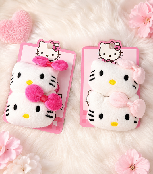 PRESILHAS HELLO KITTY kit com 2