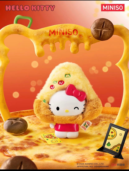 HELLO KITTY PIZZARIA MINISO BLIND BOX ORIGINAL IMPORTADA