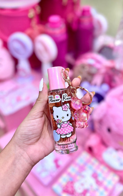 PERFUME COM CHAVEIRO HELLO KITTY