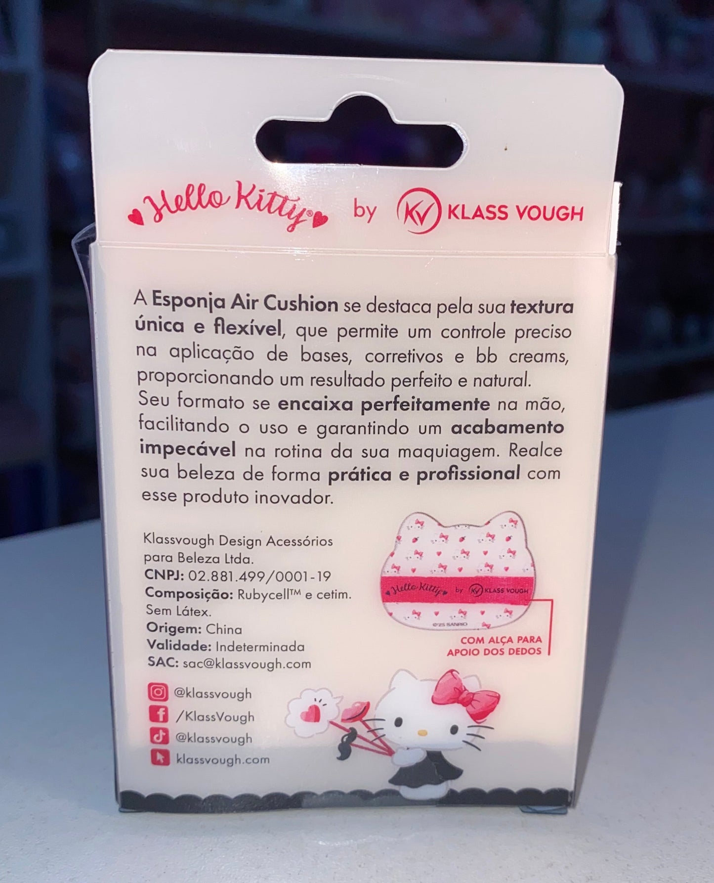 Esponja Air Cushion hello kitty