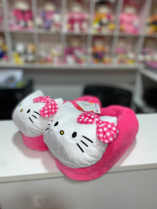 Pantufa Hello Kitty Rosa