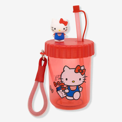 COPO FLIP CANUDO HELLO KITTY, HARRY POTTER, SONIC, HOMEM ARANHA, BOB ESPONJA