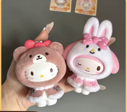 CHAVEIRO COLECIONÁVEL BLIND BOX SANRIO TOP TOY HELLO KITTY AND FRIENDS