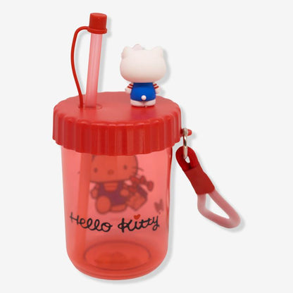 COPO FLIP CANUDO HELLO KITTY, HARRY POTTER, SONIC, HOMEM ARANHA, BOB ESPONJA
