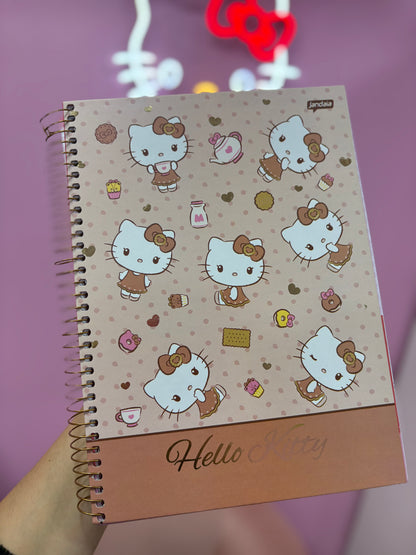 CADERNO HELLO KITTY 10 MATÉRIAS CAPA 2026