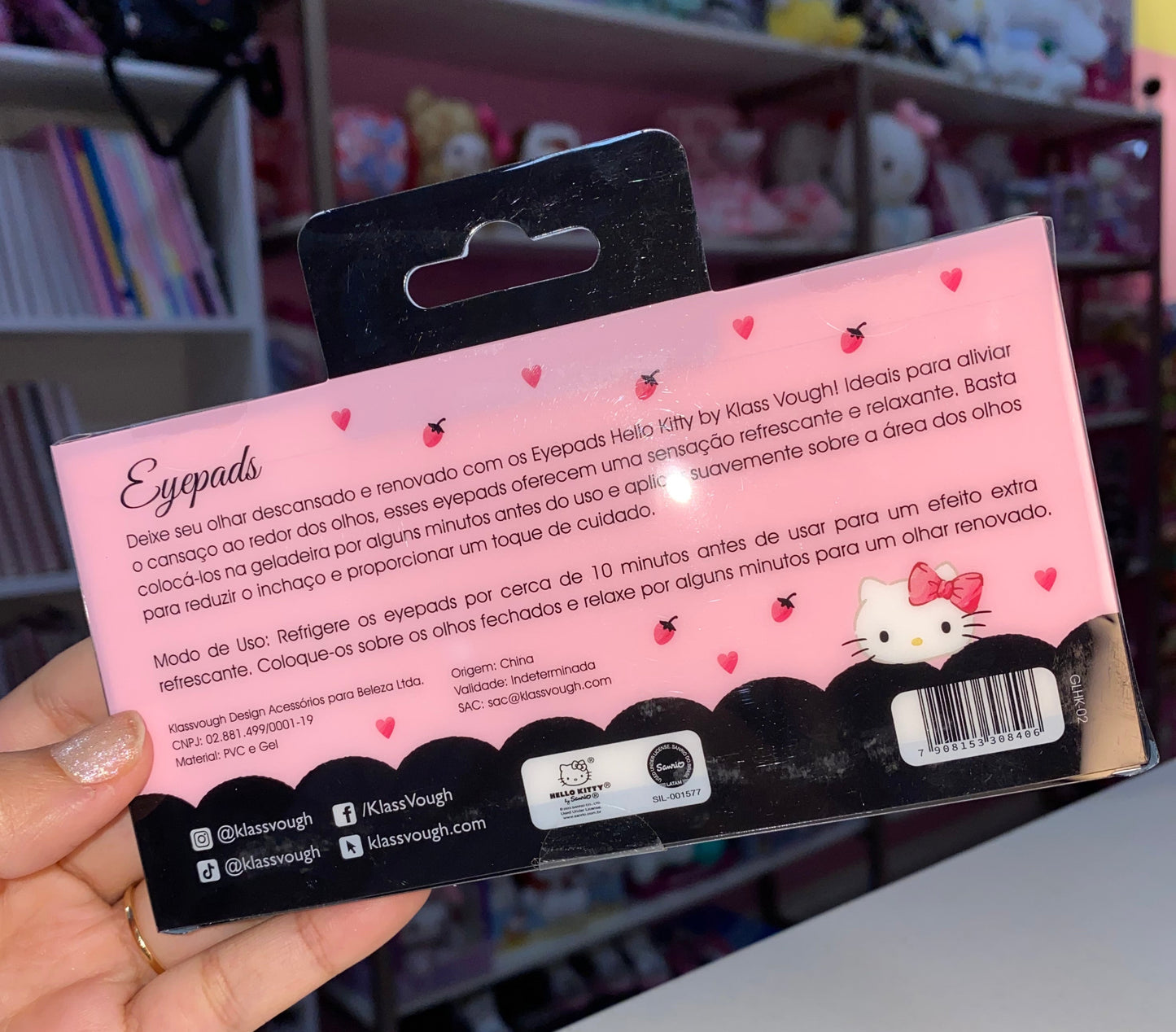 EYES PADS HELLO KITTY
