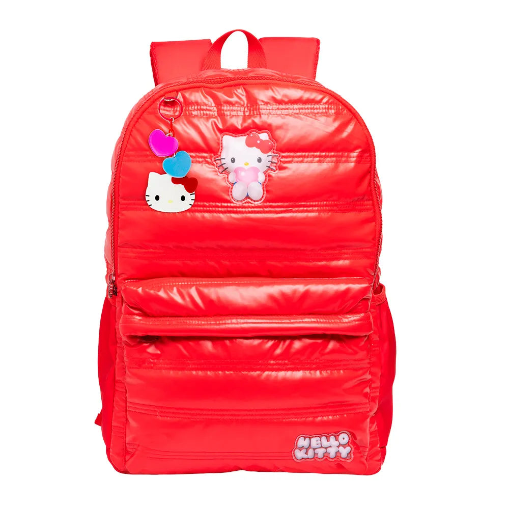 MOCHILA PUFFER HELLO KITTY