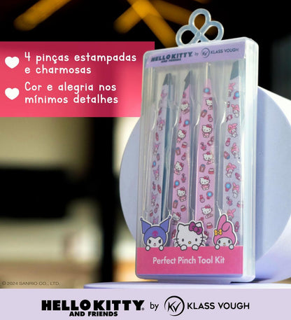 KIT PINÇAS KLASS VOUGH E HELLO KITTY
