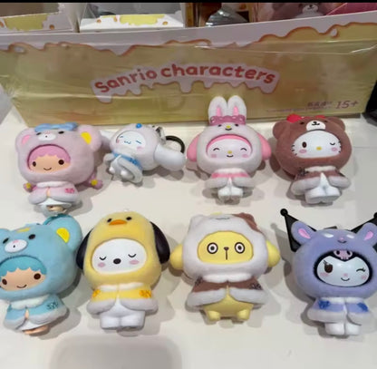 CHAVEIRO COLECIONÁVEL BLIND BOX SANRIO TOP TOY HELLO KITTY AND FRIENDS