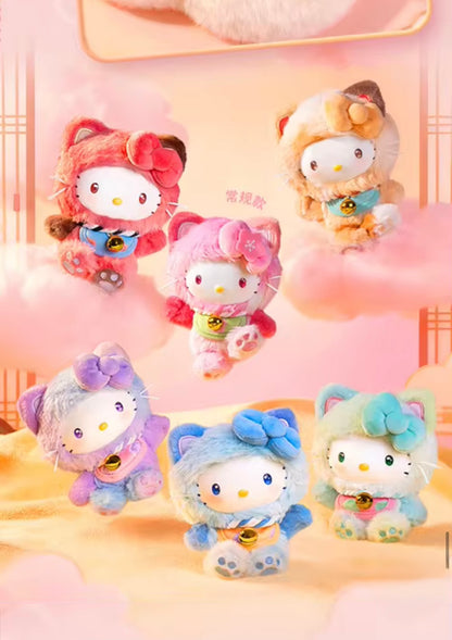 CHAVEIRO HELLO KITTY GATO CHINES, ORIGINAL, IMPORTADO BLIND BOX TOP TOY