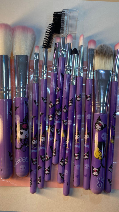 KIT PINCÉIS KUROMI 12 PEÇAS