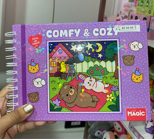 Livro de colorir Comfy & Cozy
