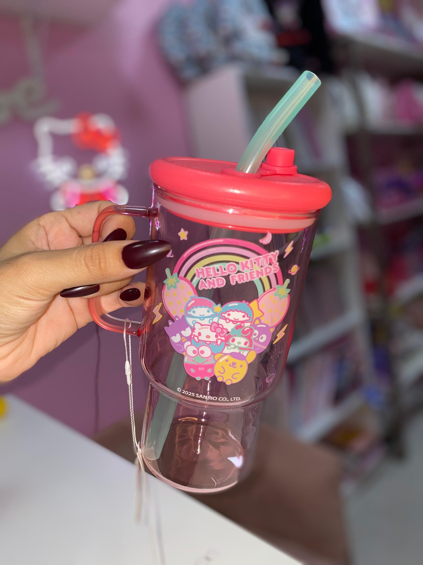 GARRAFA ACRILICO HELLO KITTY