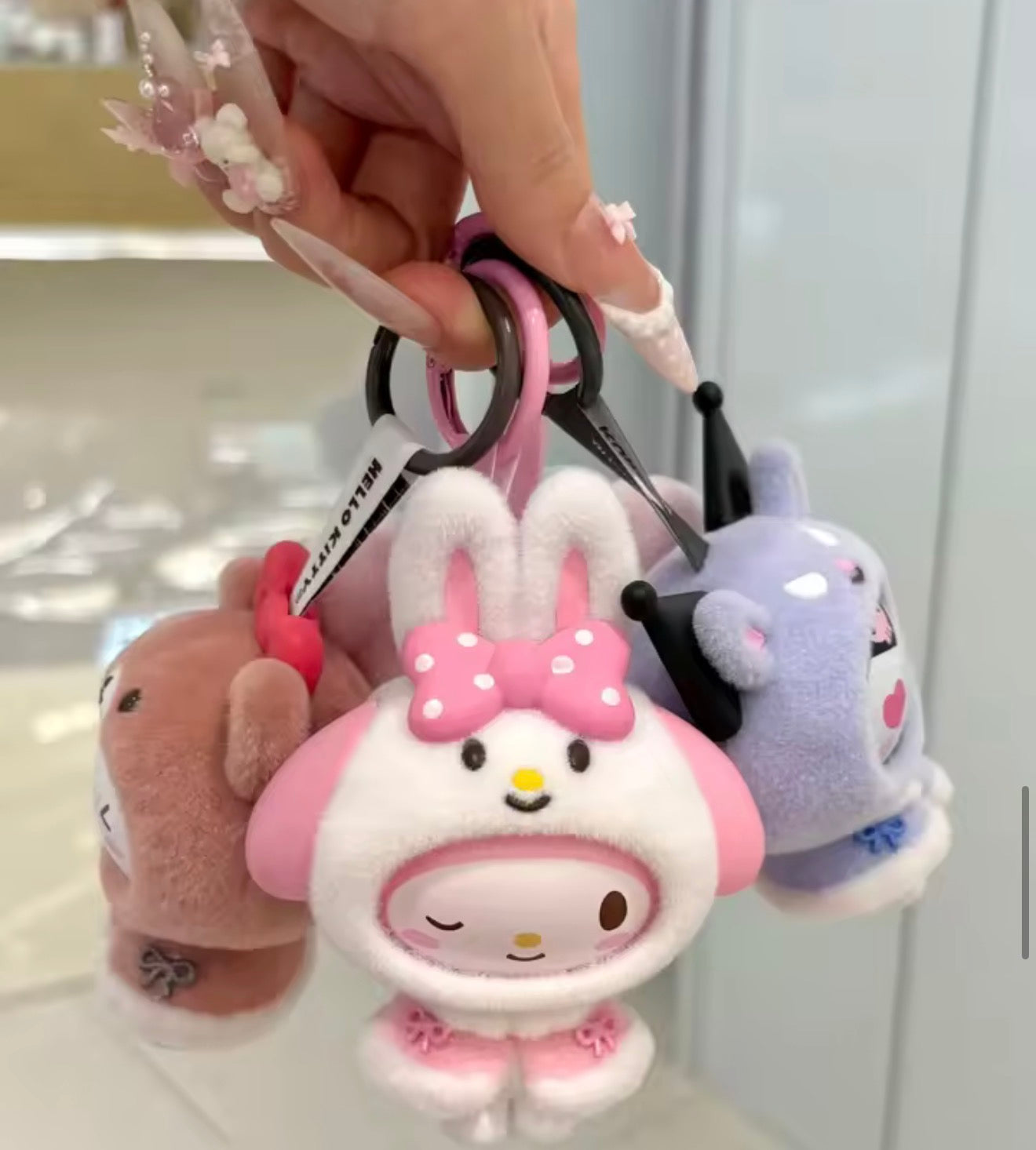 CHAVEIRO COLECIONÁVEL BLIND BOX SANRIO TOP TOY HELLO KITTY AND FRIENDS