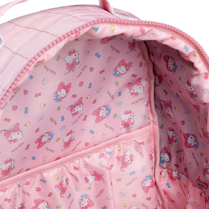 MOCHILA GRANDE ESCOLAR HELLO KITTY ROSA ORIGINAL