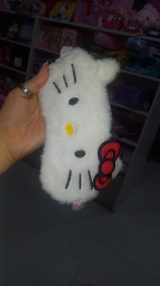 TAPA OLHO HELLO KITTY PELUDINHA DE CETIM