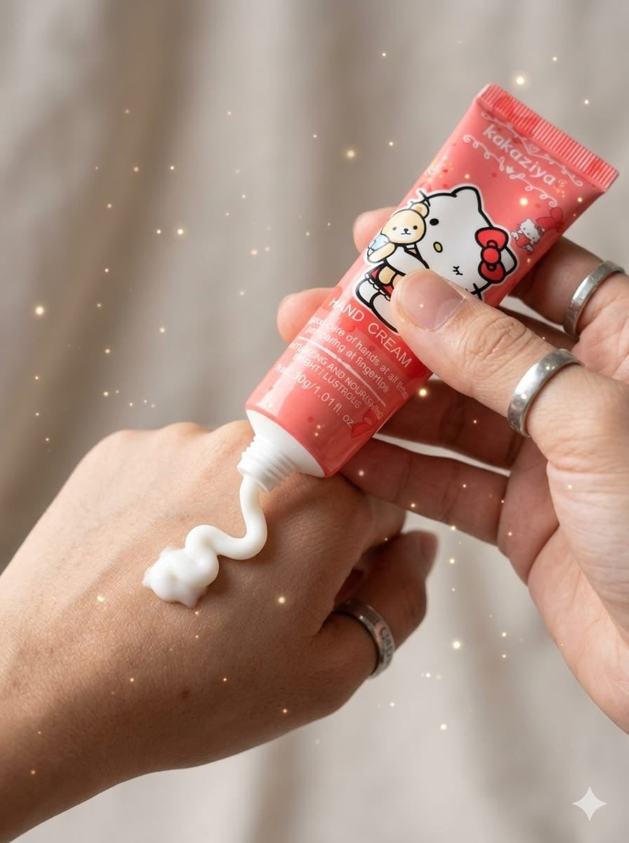CREME PARA MÃOS HELLO KITTY