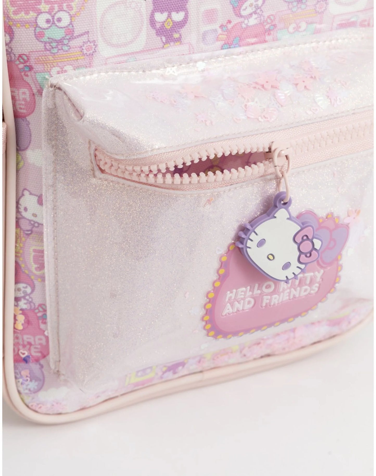 MOCHILA MEDIA HELLO KITTY