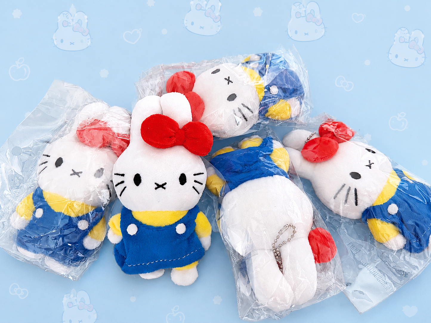 CHAVEIRO MIFFY + HELLO KITTY 10Cm