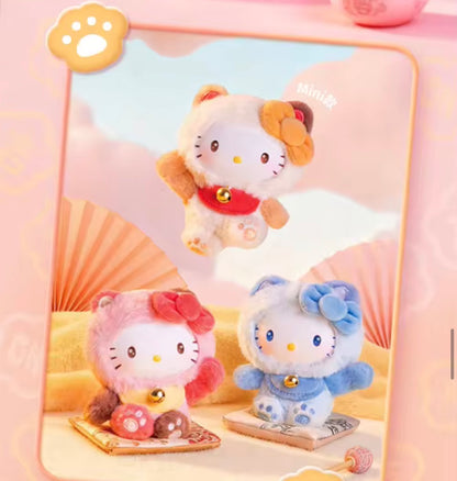 CHAVEIRO HELLO KITTY GATO CHINES, ORIGINAL, IMPORTADO BLIND BOX TOP TOY