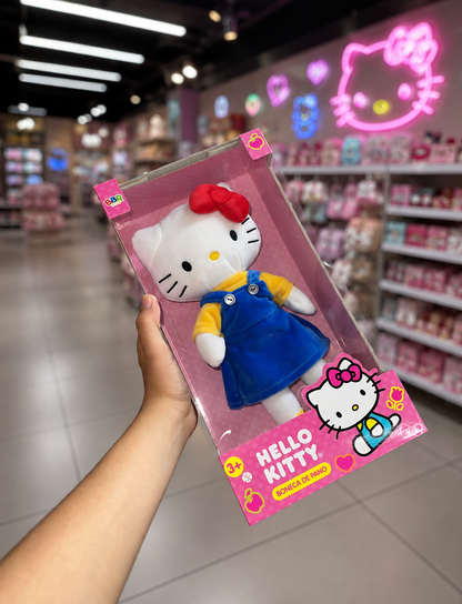 BONECA DE PANO HELLO KITTY 35cm