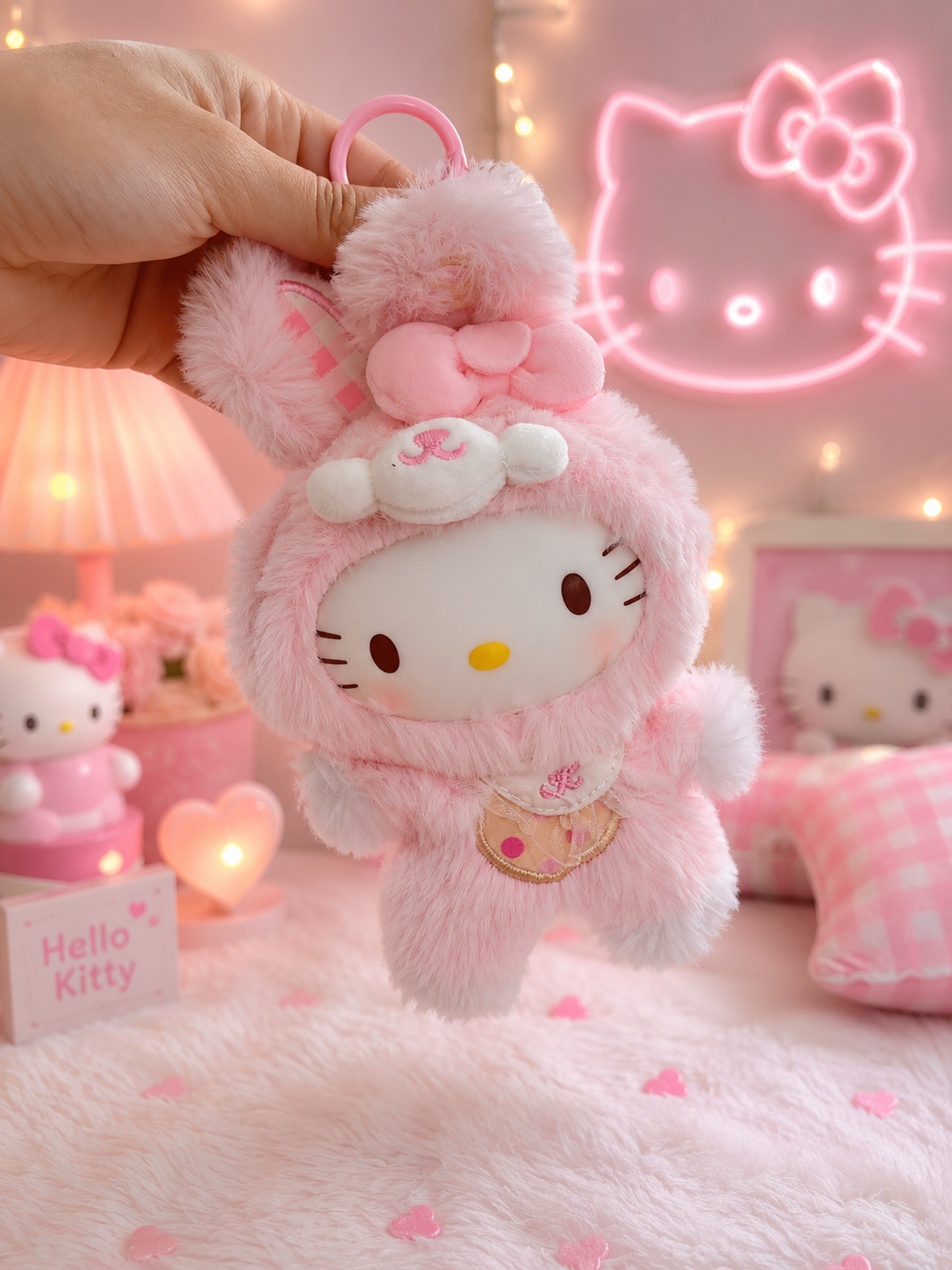Hello kitty coelhinha miniso