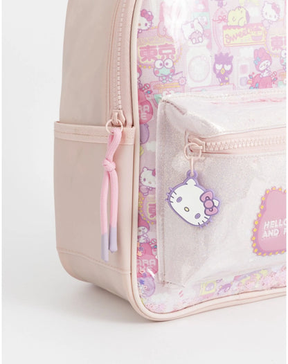 MOCHILA MEDIA HELLO KITTY