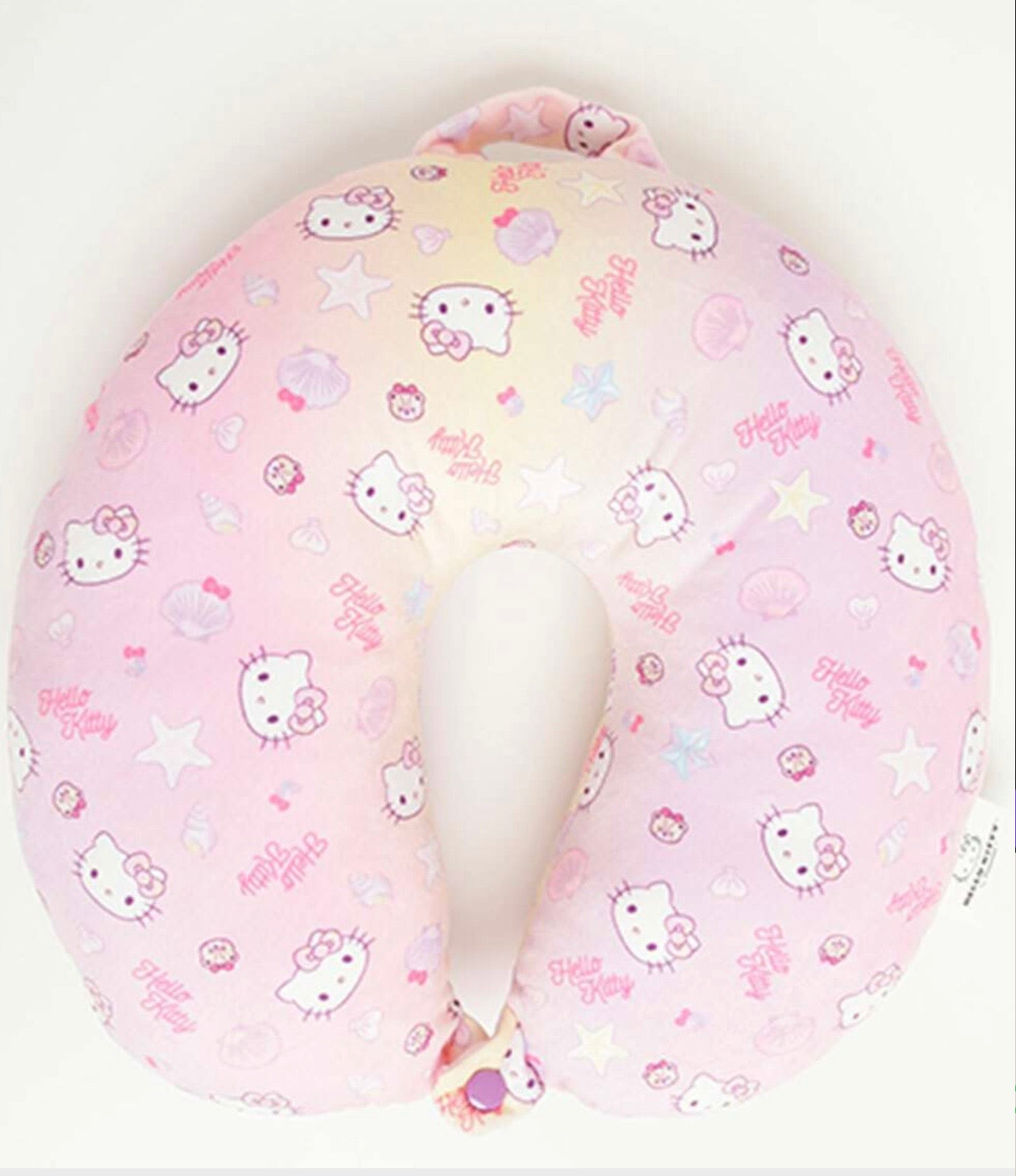 ALMOFADA PARA VIAGEM HELLO KITTY COM TAPA OLHO