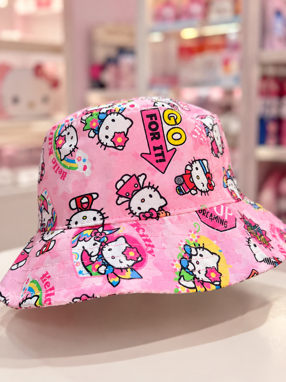 BUCKET/CHAPÉU HELLO KITTY