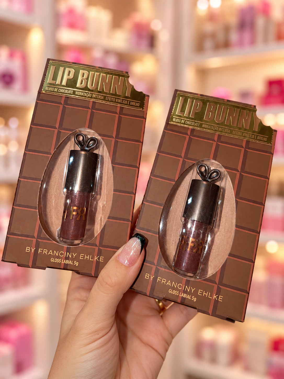 LIP GLOSS, FRAN, HELLO KITTY, LIP BUNNY, FRANBOESA, CHERRY BOMB