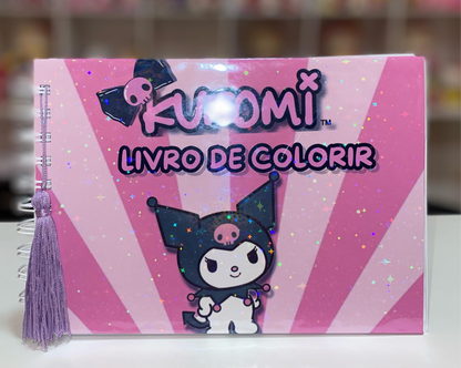 LIVRO DE COLORIR KUROMI