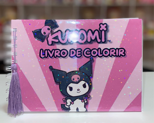 LIVRO DE COLORIR KUROMI