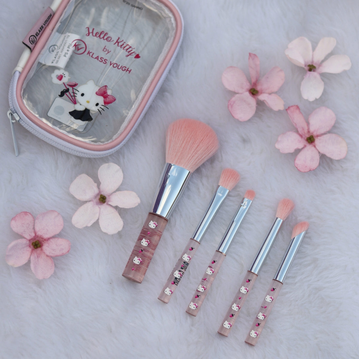 KIT PINCÉIS + NECESSERIE HELLO KITTY