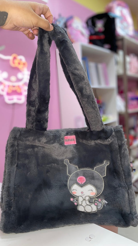BOLSA KUROMI GRANDE cabe caderno