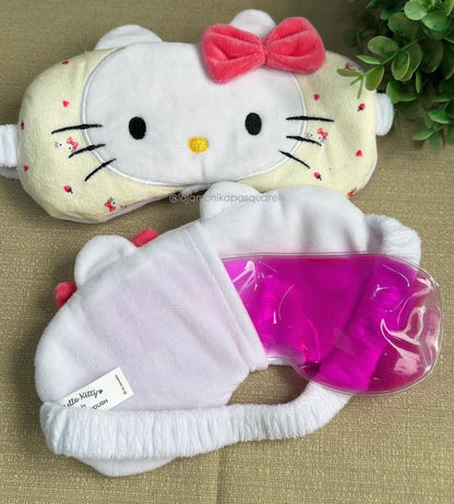 MASCARÁ FACIAL RELAXANTE HELLO KITTY 2 em 1