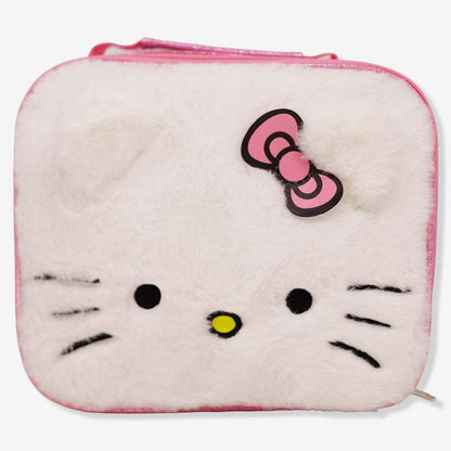 LANCHEIRA GRANDE HELLO KITTY PELÚCIA TERMICA
