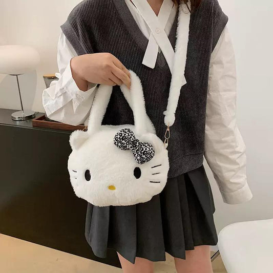 BOLSA PELÚCIA HELLO KITTY