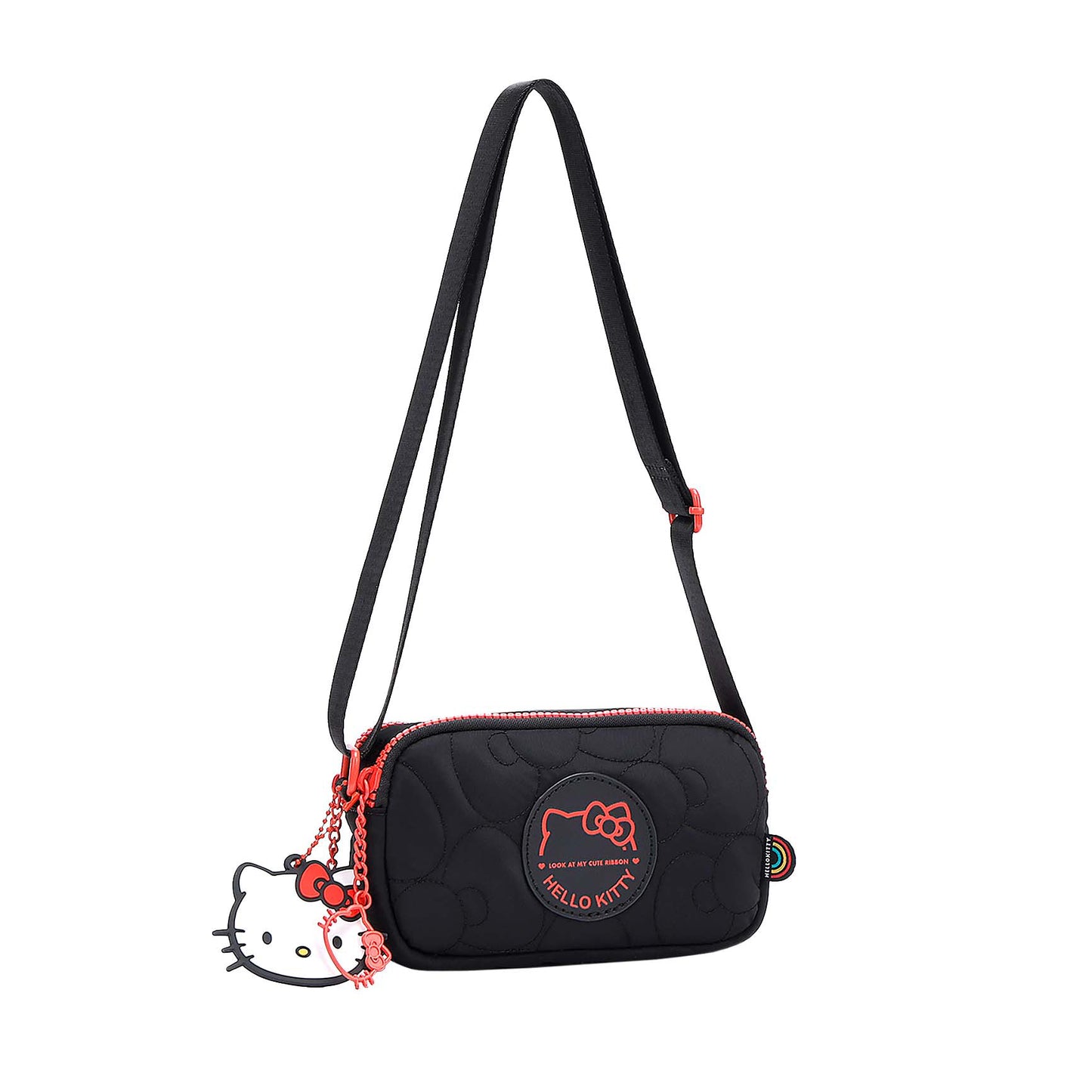 BOLSINHA/POCHETE HELLO KITTY acompanha chaveiro
