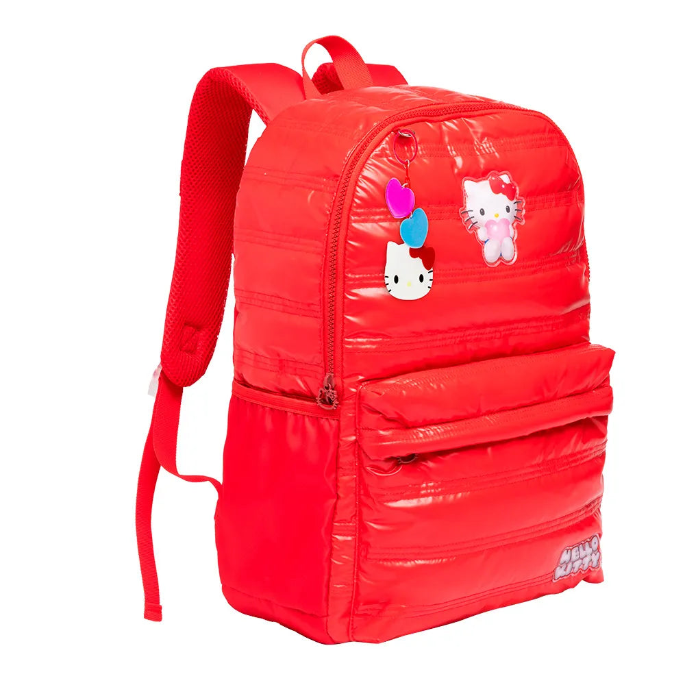 MOCHILA PUFFER HELLO KITTY