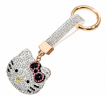 CHAVEIRO BRILHANTE HELLO KITTY
