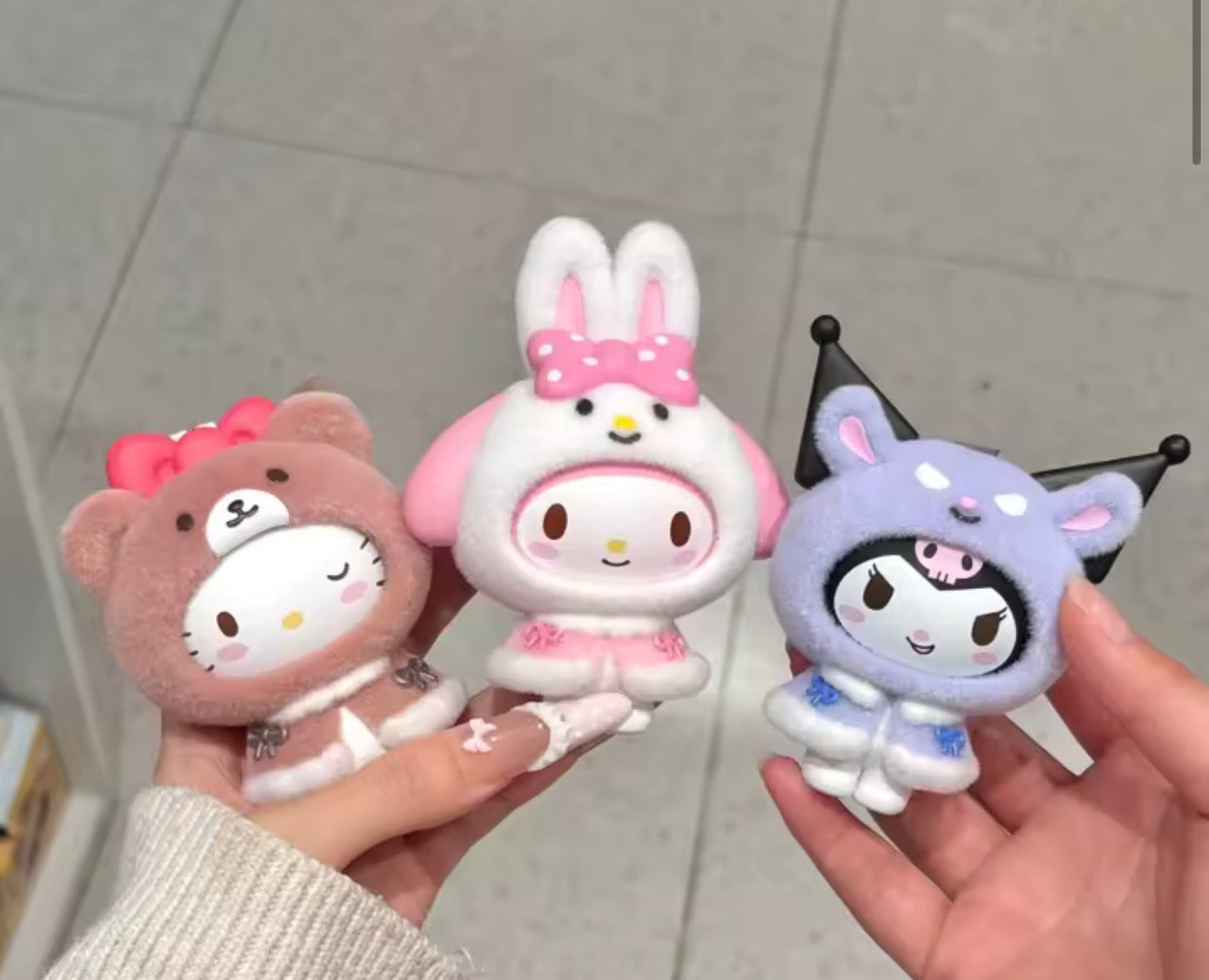 CHAVEIRO COLECIONÁVEL BLIND BOX SANRIO TOP TOY HELLO KITTY AND FRIENDS