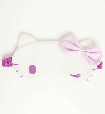 ALMOFADA PARA VIAGEM HELLO KITTY COM TAPA OLHO