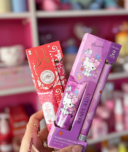 PERFUME 2 Em 1 com creme para mãos