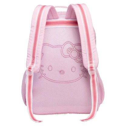 MOCHILA GRANDE ESCOLAR HELLO KITTY ROSA ORIGINAL