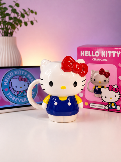 CANECA PORTA LAPIS/PINCEL HELLO KITTY ORIGINAL