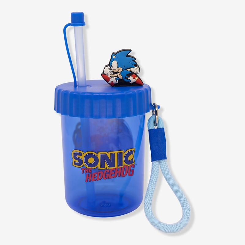 COPO FLIP CANUDO HELLO KITTY, HARRY POTTER, SONIC, HOMEM ARANHA, BOB ESPONJA