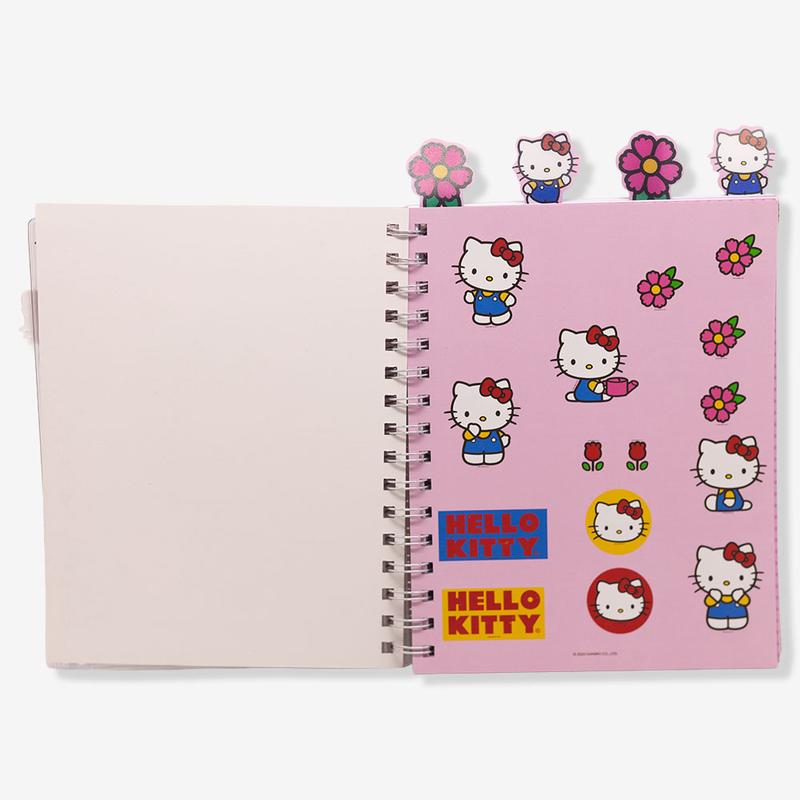 AGENDA HELLO KITTY COM DIVISORIAS PAGINAS DECORADAS