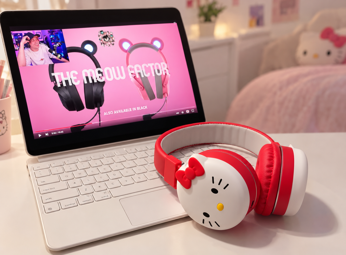 HEADFONE HELLO KITTY