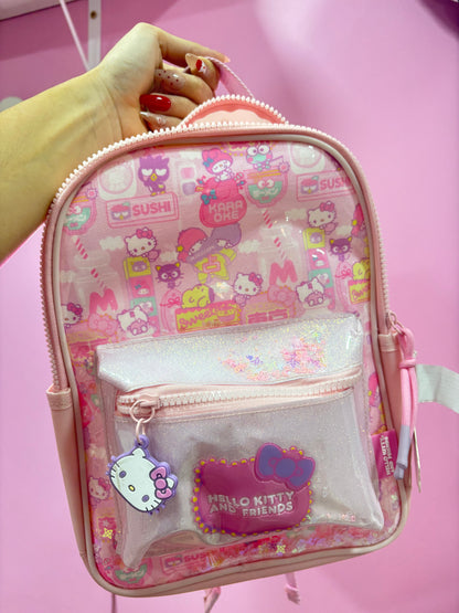 MOCHILA MEDIA HELLO KITTY